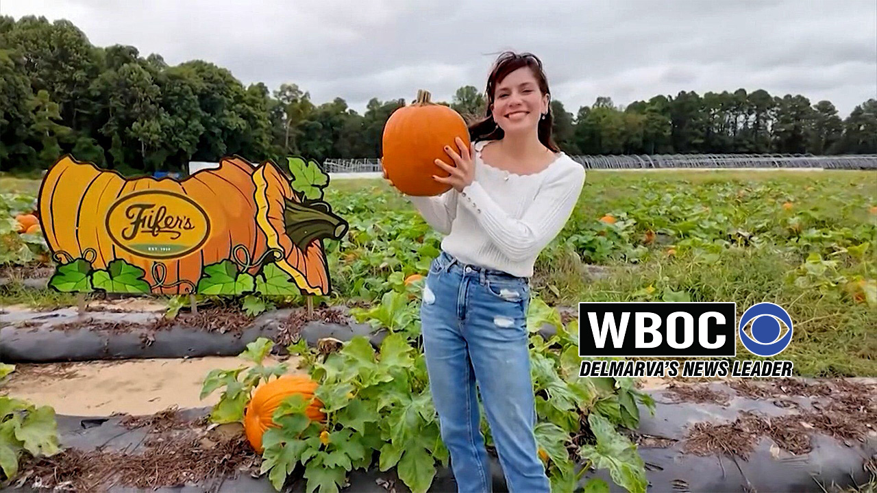 Leah Rizzon at Fifers WBOC TV