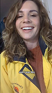 Leah Rizzo yellow acket Leah Rizzo yellow acket